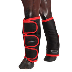 Xtreme Travel Boots - Set of 4 Red/Black