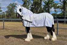 "Flinders" Heavy Horse Airflow Hooded Hybrid Cotton/Mesh Combo
