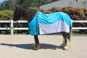 "Ranger" Heavy Horse Hybrid Rainsheet/Mesh Combo