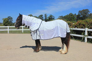 "Lola" Heavy Horse Hybrid Cotton/Mesh Combo