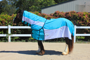 "Ranger" Heavy Horse Hybrid Rainsheet/Mesh Combo