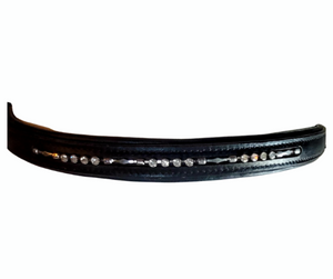 Leather Brow Band - Black